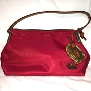 Small Red Nylon Dooney & Bourke Bag